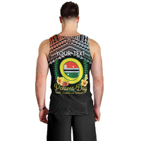 Personalised Penama Day Men Tank Top Vanuatu Provinces Polynesian Pattern LT14 - Polynesian Pride