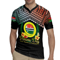 Personalised Penama Day Rugby Jersey Vanuatu Provinces Polynesian Pattern LT14 - Polynesian Pride