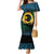 Personalised Sanma Day Family Matching Mermaid Dress and Hawaiian Shirt Vanuatu Provinces Polynesian Pattern