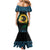 Personalised Sanma Day Mermaid Dress Vanuatu Provinces Polynesian Pattern