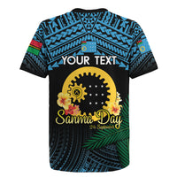 Personalised Sanma Day Rugby Jersey Vanuatu Provinces Polynesian Pattern LT14 - Polynesian Pride