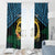 Personalised Sanma Day Window Curtain Vanuatu Provinces Polynesian Pattern