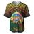 Personalised Tafea Day Baseball Jersey Vanuatu Provinces Polynesian Pattern