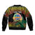 Personalised Tafea Day Bomber Jacket Vanuatu Provinces Polynesian Pattern