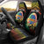 Personalised Tafea Day Car Seat Cover Vanuatu Provinces Polynesian Pattern