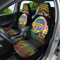 Personalised Tafea Day Car Seat Cover Vanuatu Provinces Polynesian Pattern LT14 - Polynesian Pride