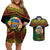 Personalised Tafea Day Couples Matching Off Shoulder Short Dress and Hawaiian Shirt Vanuatu Provinces Polynesian Pattern