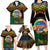 Personalised Tafea Day Family Matching Long Sleeve Bodycon Dress and Hawaiian Shirt Vanuatu Provinces Polynesian Pattern