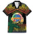 Personalised Tafea Day Family Matching Short Sleeve Bodycon Dress and Hawaiian Shirt Vanuatu Provinces Polynesian Pattern