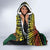 Personalised Tafea Day Hooded Blanket Vanuatu Provinces Polynesian Pattern