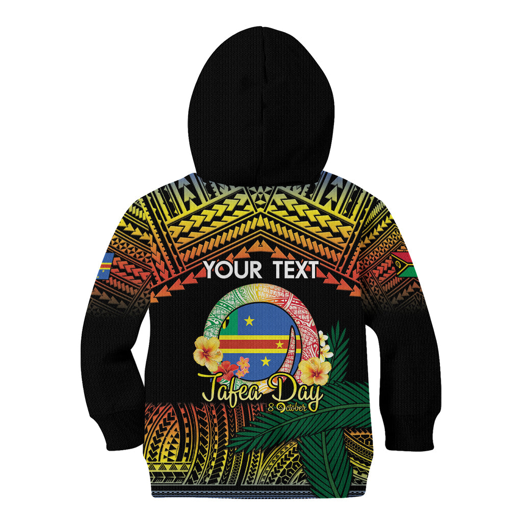 Personalised Tafea Day Kid Hoodie Vanuatu Provinces Polynesian Pattern LT14 - Polynesian Pride