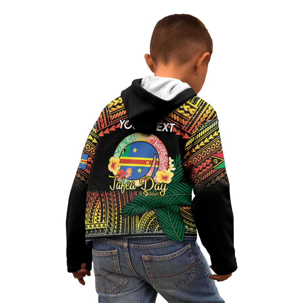 Personalised Tafea Day Kid Hoodie Vanuatu Provinces Polynesian Pattern LT14 - Polynesian Pride