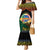 Personalised Tafea Day Mermaid Dress Vanuatu Provinces Polynesian Pattern