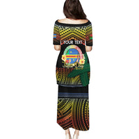 Personalised Tafea Day Puletasi Vanuatu Provinces Polynesian Pattern LT14 - Polynesian Pride