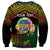 Personalised Tafea Day Sweatshirt Vanuatu Provinces Polynesian Pattern