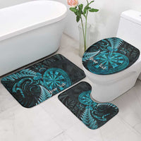 Personalised New Zealand Darts Bathroom Set Happiness Is A Tight Threesome Maori Paua Shell LT14 - Polynesian Pride