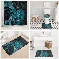 Personalised New Zealand Darts Bathroom Set Happiness Is A Tight Threesome Maori Paua Shell LT14 - Polynesian Pride