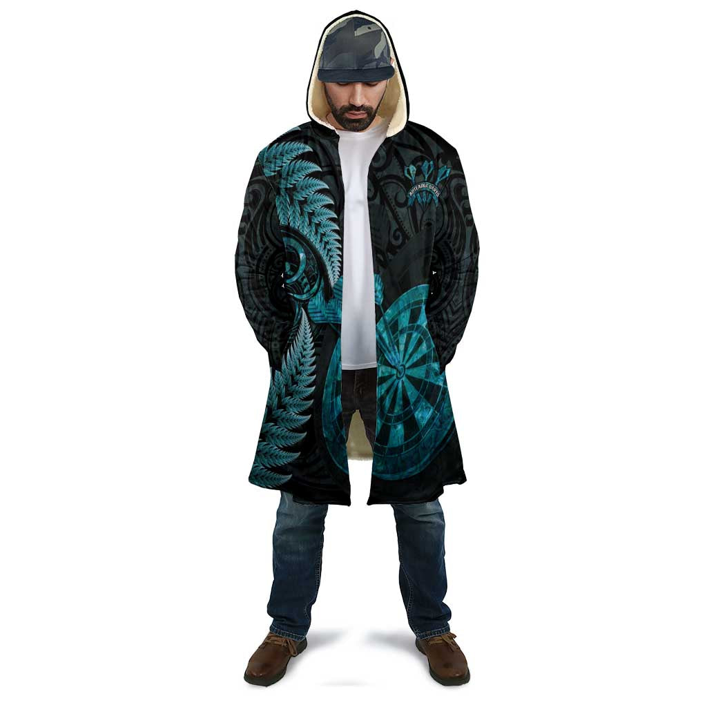 Personalised New Zealand Darts Cloak Happiness Is A Tight Threesome Maori Paua Shell LT14 - Polynesian Pride