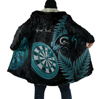 Personalised New Zealand Darts Cloak Happiness Is A Tight Threesome Maori Paua Shell LT14 - Polynesian Pride