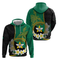Personalised PNG Enga Provins Hoodie Papua New Guinea Plumeria Melanesian Pattern LT14 - Polynesian Pride