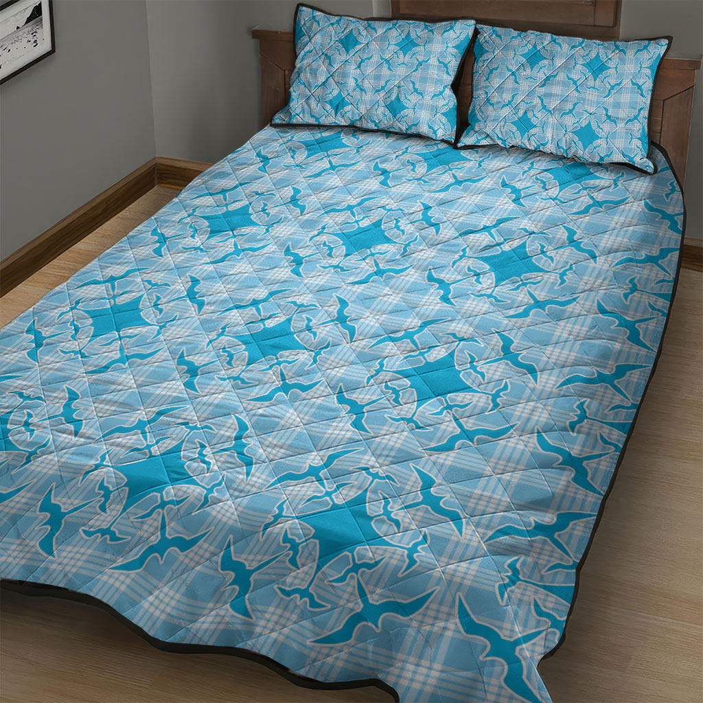 Polu Hawaii Iwa Bird Palaka Motifs Quilt Bed Set LT14 - Polynesian Pride