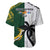 South Africa And Fiji Rugby Baseball Jersey 2023 World Cup Fijian Tapa With Kente Pattern LT14 - Polynesian Pride