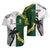 Custom South Africa And Fiji Rugby Hawaiian Shirt 2023 World Cup Fijian Tapa With Kente Pattern LT14 - Polynesian Pride