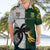 Custom South Africa And Fiji Rugby Hawaiian Shirt 2023 World Cup Fijian Tapa With Kente Pattern LT14 - Polynesian Pride