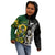 Custom South Africa And Aotearoa Rugby Kid Hoodie 2023 Springboks Kente Combine All Black Maori Fern LT14 - Polynesian Pride