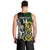 Custom South Africa And Aotearoa Rugby Men Tank Top 2023 Springboks Kente Combine All Black Maori Fern LT14 - Polynesian Pride