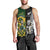 Custom South Africa And Aotearoa Rugby Men Tank Top 2023 Springboks Kente Combine All Black Maori Fern LT14 - Polynesian Pride