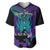 Suicide Awareness Your Story Is Not Over Yet Baseball Jersey Polynesian Butterfly Tattoo LT14 Purple - Polynesian Pride