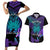 Suicide Awareness Your Story Is Not Over Yet Couples Matching Short Sleeve Bodycon Dress and Hawaiian Shirt Polynesian Butterfly Tattoo LT14 Purple - Polynesian Pride