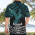 New Zealand Sulphur-crested Cockatoo Hawaiian Shirt Aotearoa Maori Mix Paua Shell