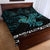 New Zealand Sulphur-crested Cockatoo Quilt Bed Set Aotearoa Maori Mix Paua Shell