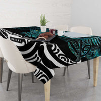 New Zealand Sulphur-crested Cockatoo Tablecloth Aotearoa Maori Mix Paua Shell LT14 - Polynesian Pride