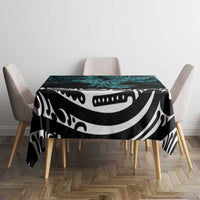 New Zealand Sulphur-crested Cockatoo Tablecloth Aotearoa Maori Mix Paua Shell LT14 - Polynesian Pride