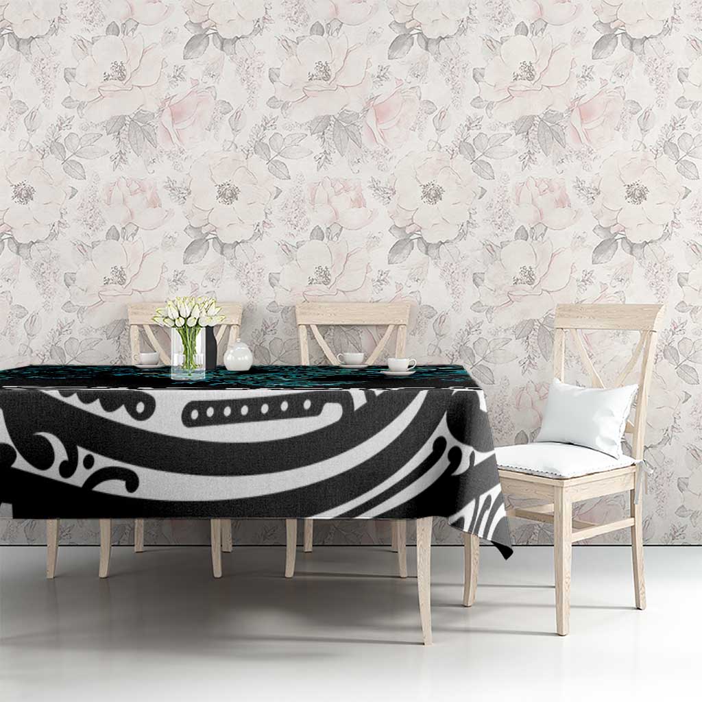 New Zealand Sulphur-crested Cockatoo Tablecloth Aotearoa Maori Mix Paua Shell LT14 - Polynesian Pride