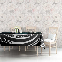 New Zealand Sulphur-crested Cockatoo Tablecloth Aotearoa Maori Mix Paua Shell LT14 - Polynesian Pride