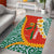 Penama Province Area Rug Vanuatu Map - Plumeria Flag Color