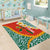 Penama Province Area Rug Vanuatu Map - Plumeria Flag Color