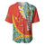 Penama Province Baseball Jersey Vanuatu Map - Plumeria Flag Color