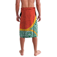 Penama Province Lavalava Vanuatu Map - Plumeria Flag Color LT14 - Polynesian Pride