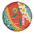 Penama Province Spare Tire Cover Vanuatu Map - Plumeria Flag Color