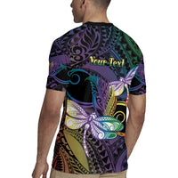 Personalized Polynesian Memorial Rugby Jersey Dragonflies Appear When Angels Are Near LT14 - Polynesian Pride