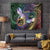 Personalized Polynesian Memorial Tapestry Dragonflies Appear When Angels Are Near