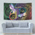 Personalized Polynesian Memorial Tapestry Dragonflies Appear When Angels Are Near