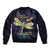 As Long As I Breathe You'll Be Remembered Bomber Jacket Dragonflies Memorial - Polynesian Pattern