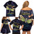 As Long As I Breathe You'll Be Remembered Family Matching Off Shoulder Short Dress and Hawaiian Shirt Dragonflies Memorial - Polynesian Pattern