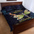 As Long As I Breathe You'll Be Remembered Quilt Bed Set Dragonflies Memorial - Polynesian Pattern